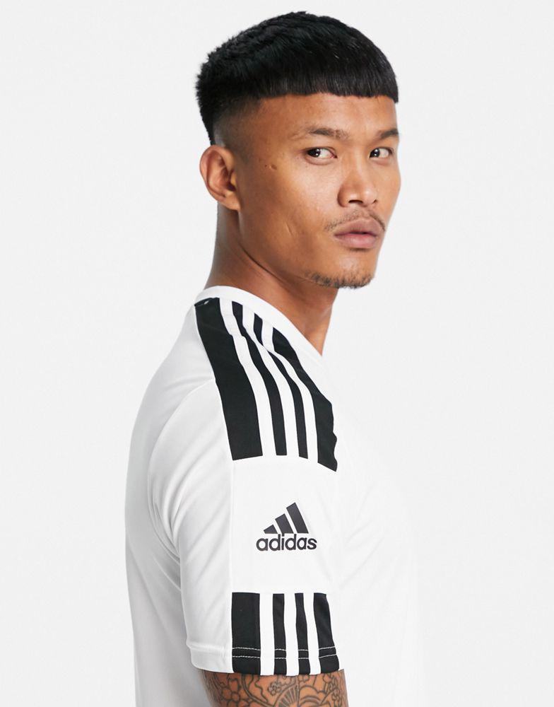 adidas Football Squadra 21 t-shirt in white商品第3张图片规格展示