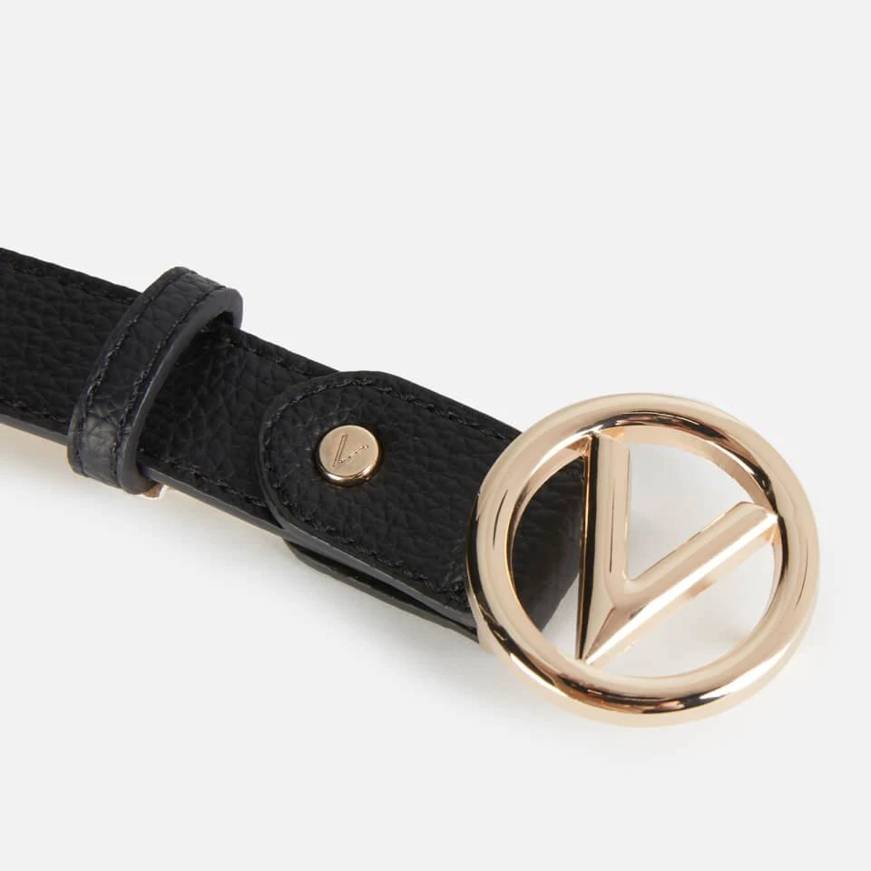 商品Mario Valentino|Valentino Bags Women's Round Belt - Black/Gold,价格¥316,第3张图片详细描述