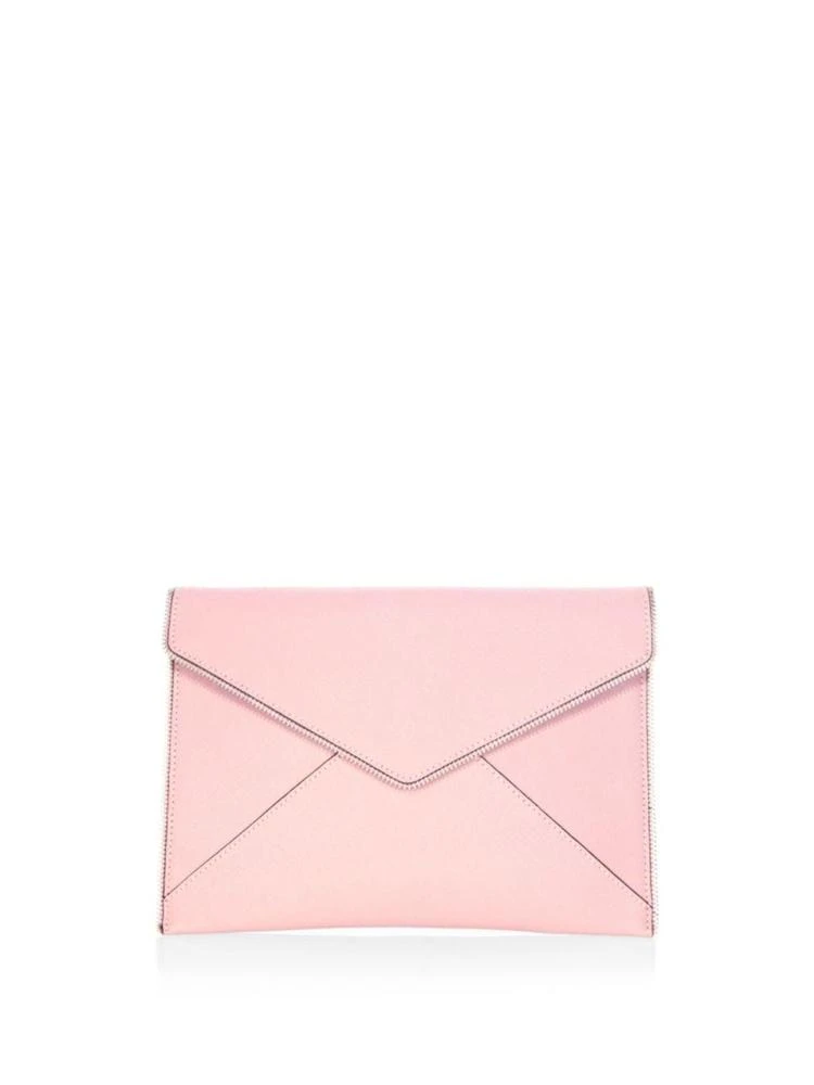 商品Rebecca Minkoff|Rebecca Minkoff - Leo Leather Envelope Clutch,价格¥285,第1张图片