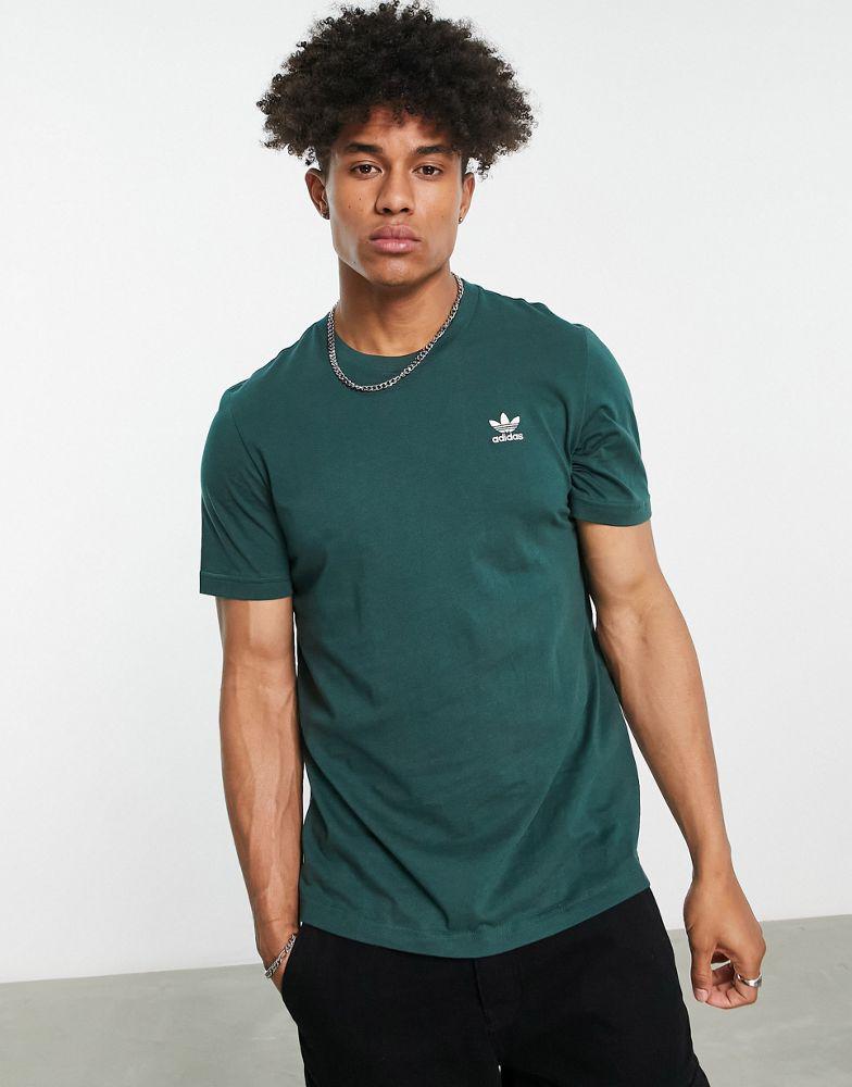 adidas Originals essentials t-shirt in mineral green商品第1张图片规格展示