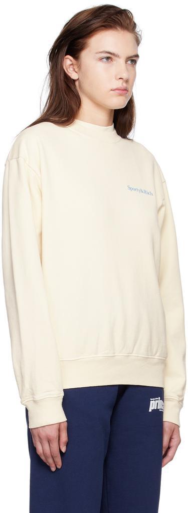 商品Sporty & Rich|Off-White New Health Sweatshirt,价格¥418,第4张图片详细描述