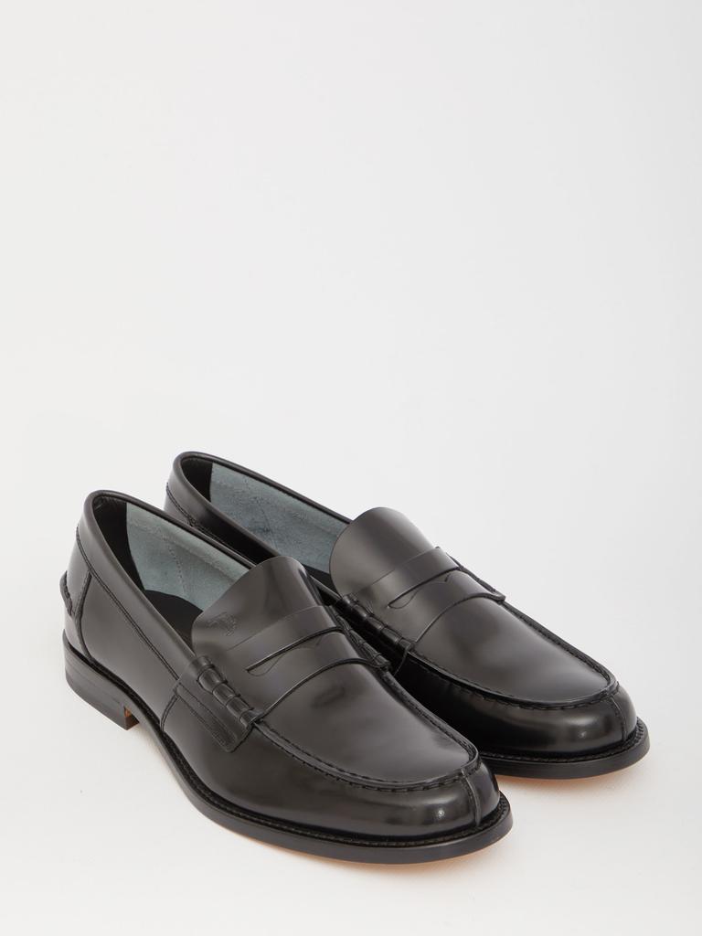 Tod's Black Leather Loafers商品第4张图片规格展示