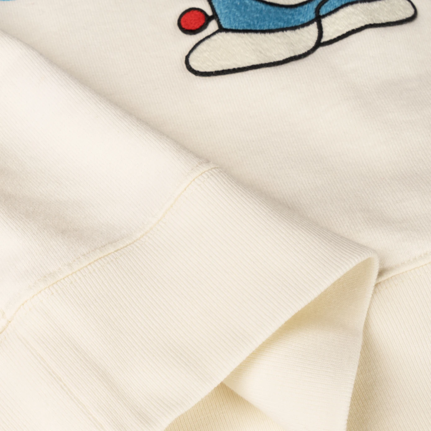 商品[国内直发] Gucci|古驰 x Doraemon 联名款 SS21 连帽卡通印花卫衣 男女同款 米色,价格¥7899,第7张图片详细描述
