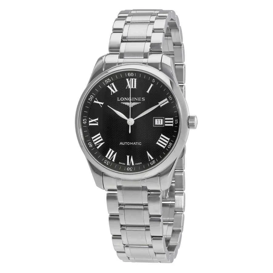 商品Longines|Master Automatic Black Dial Men's Watch L28934516,价格¥10395,第1张图片