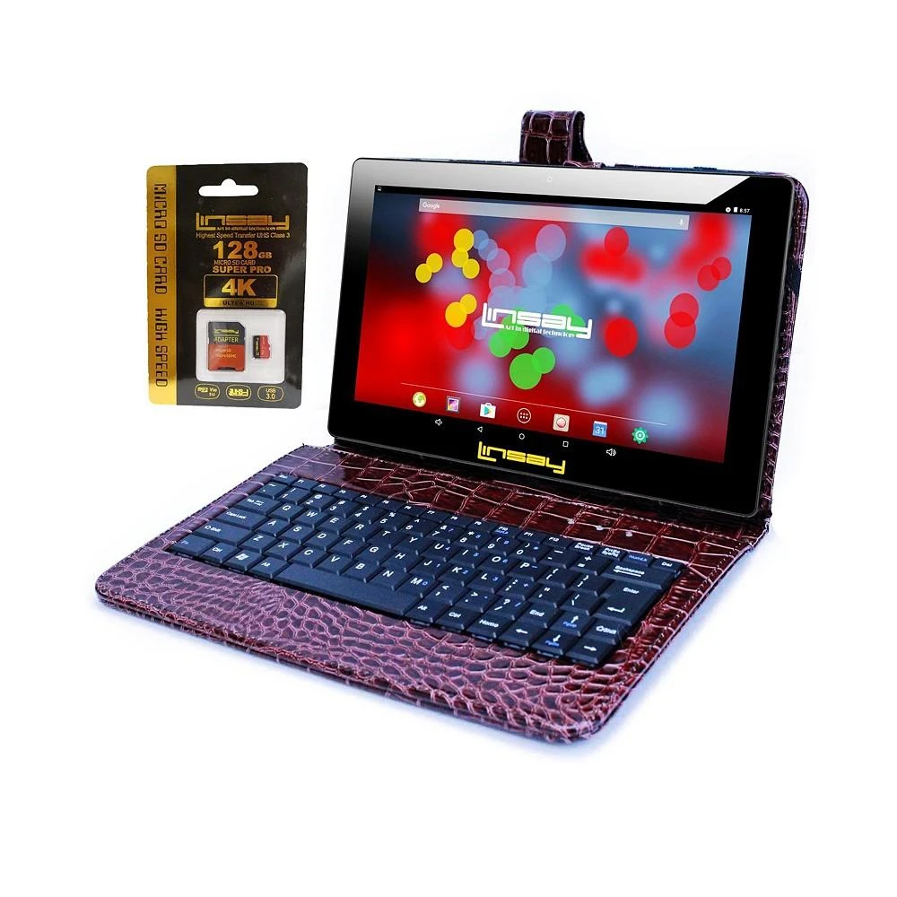 商品LINSAY|10" 1280 x 800 IPS 2GB RAM 32GB Android 12 Tablet, Set of 3,价格¥1340,第2张图片详细描述