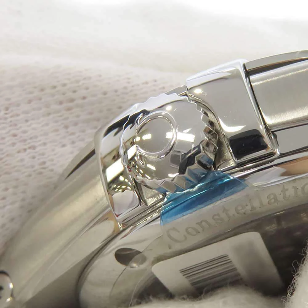 Omega Silver Stainless Steel Constellation Co-Axial Chronometer 123.10.35.20.02.002 Men's Wristwatch 38 MM 商品