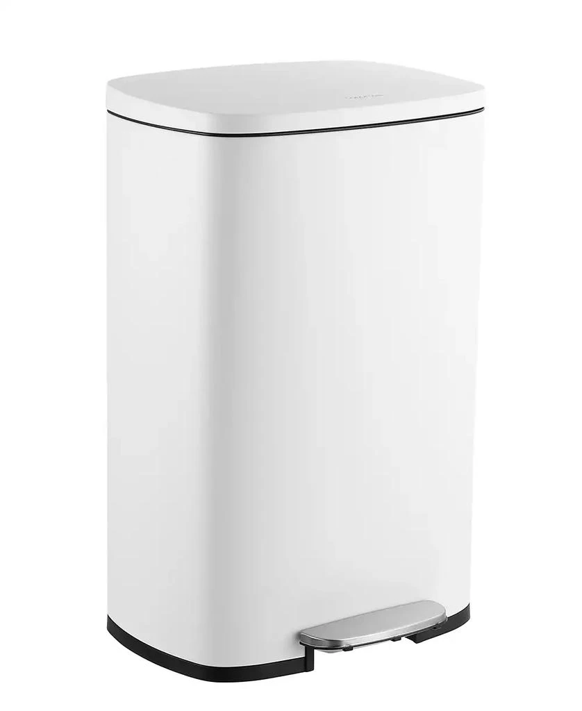 商品JONATHAN Y|Connor Rectangular Trash Can with Soft-Close Lid and Free Mini Trash Can, Set of 2,价格¥1169,第3张图片详细描述