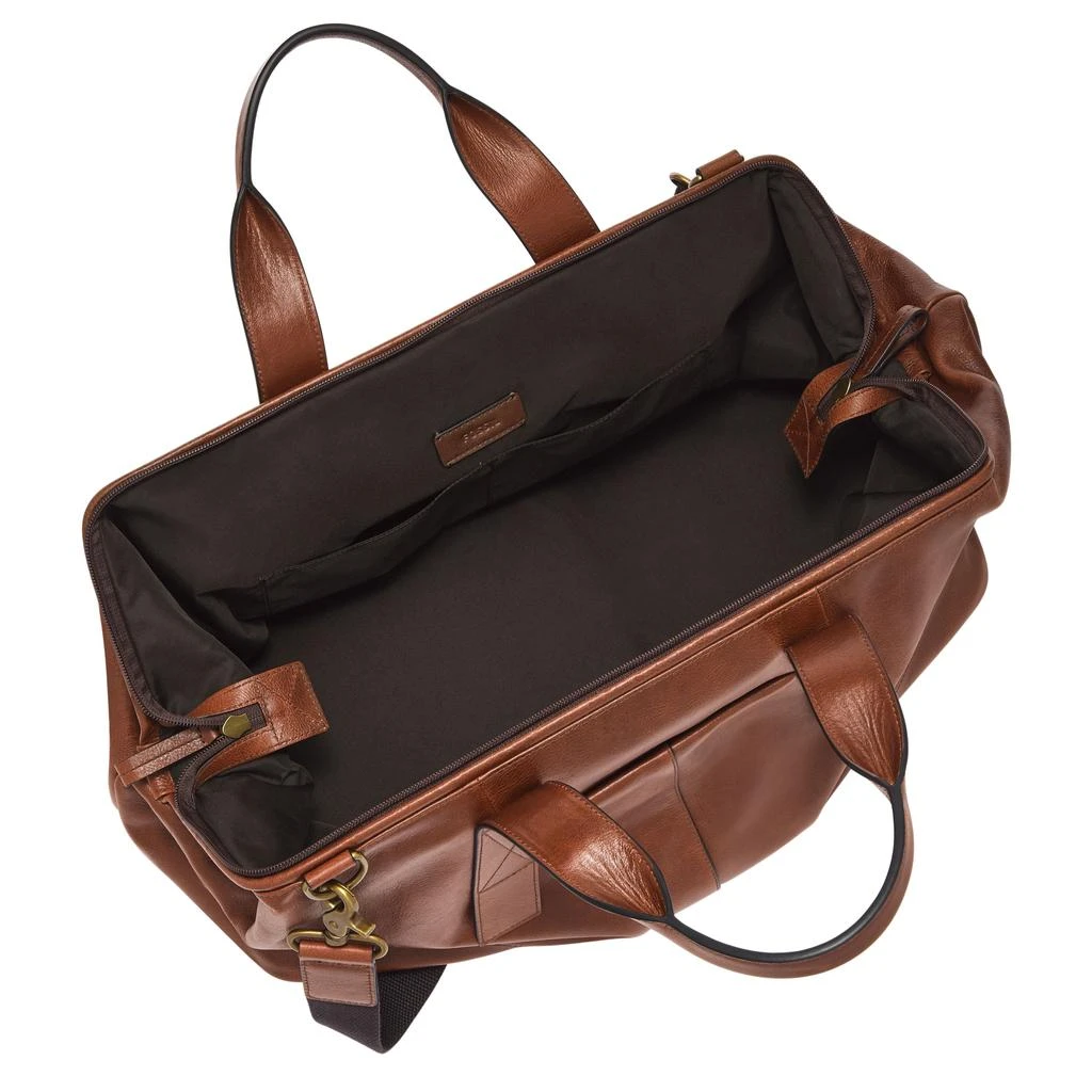 商品Fossil|Men's Kayden Leather Duffle,价格¥1406,第2张图片详细描述