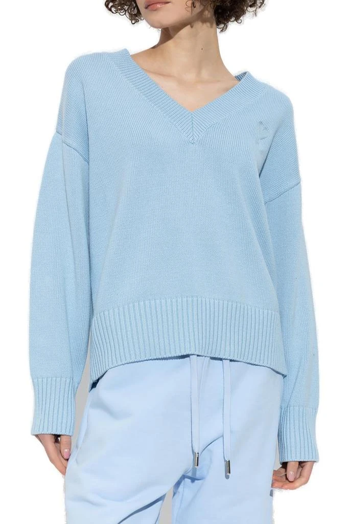 商品AMI|AMI V-Neck Knitted Jumper,价格¥2274,第2张图片详细描述