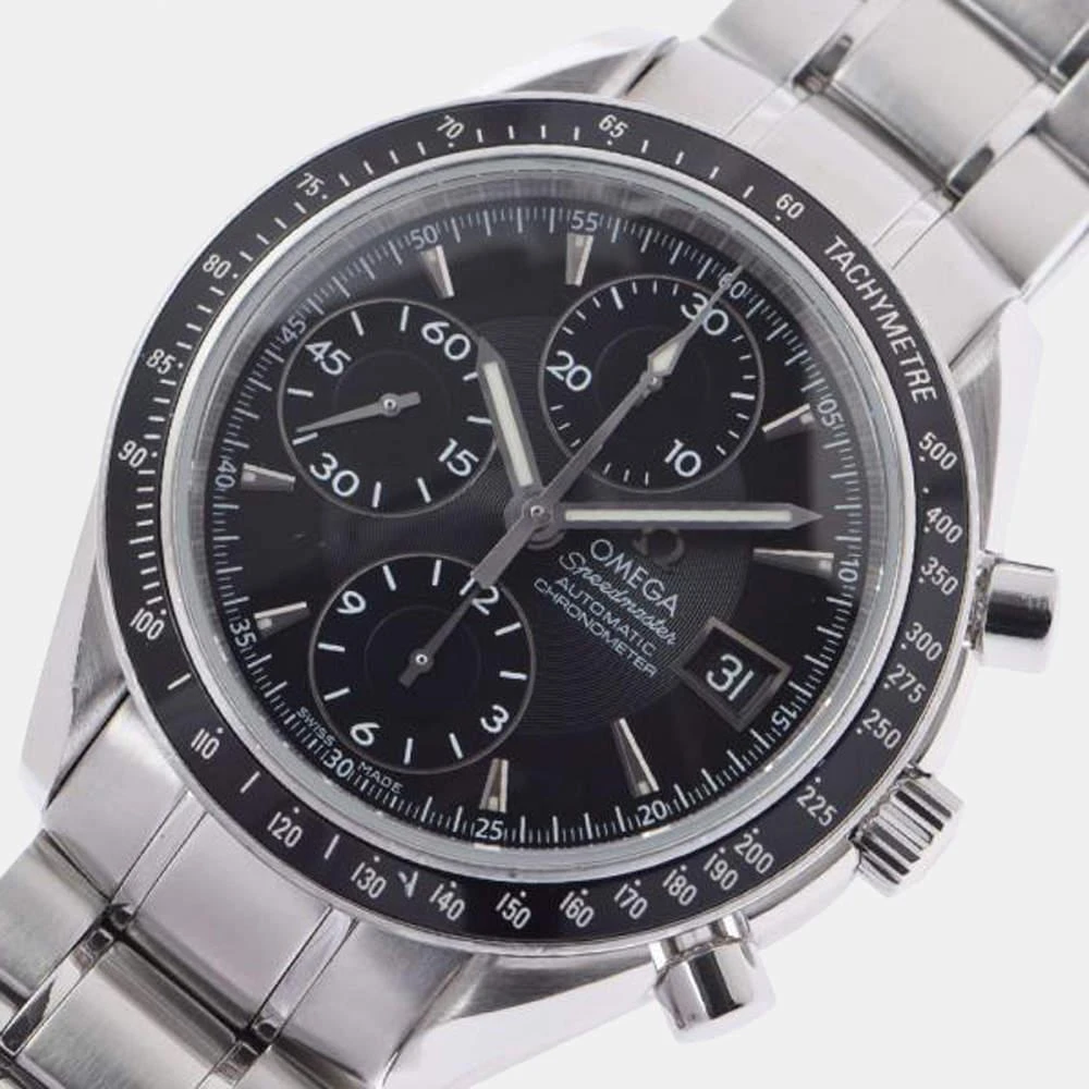 商品[二手商品] Omega|Omega Black Stainless Steel Speedmaster 3210.50 Automatic Men's Wristwatch 40 mm,价格¥18674,第2张图片详细描述