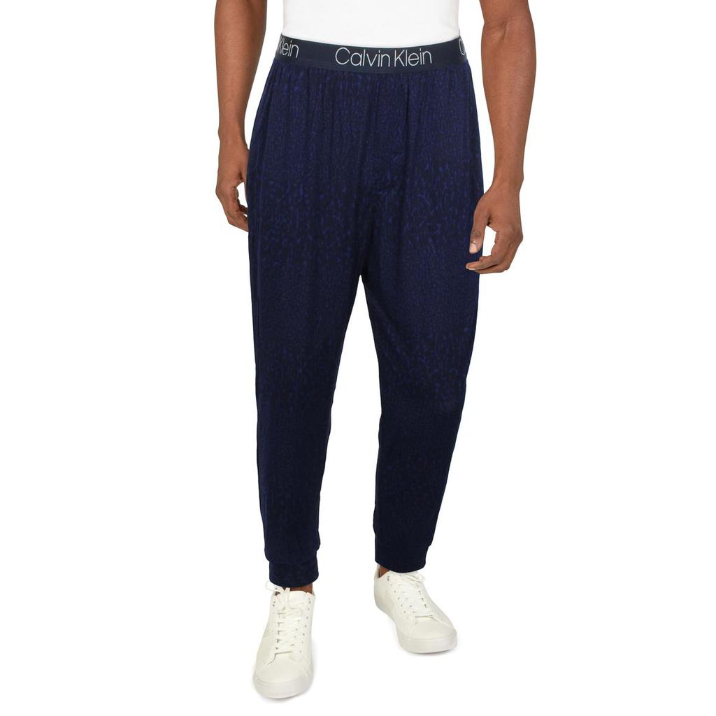 Calvin Klein Mens Printed Comfy Jogger Pants商品第1张图片规格展示