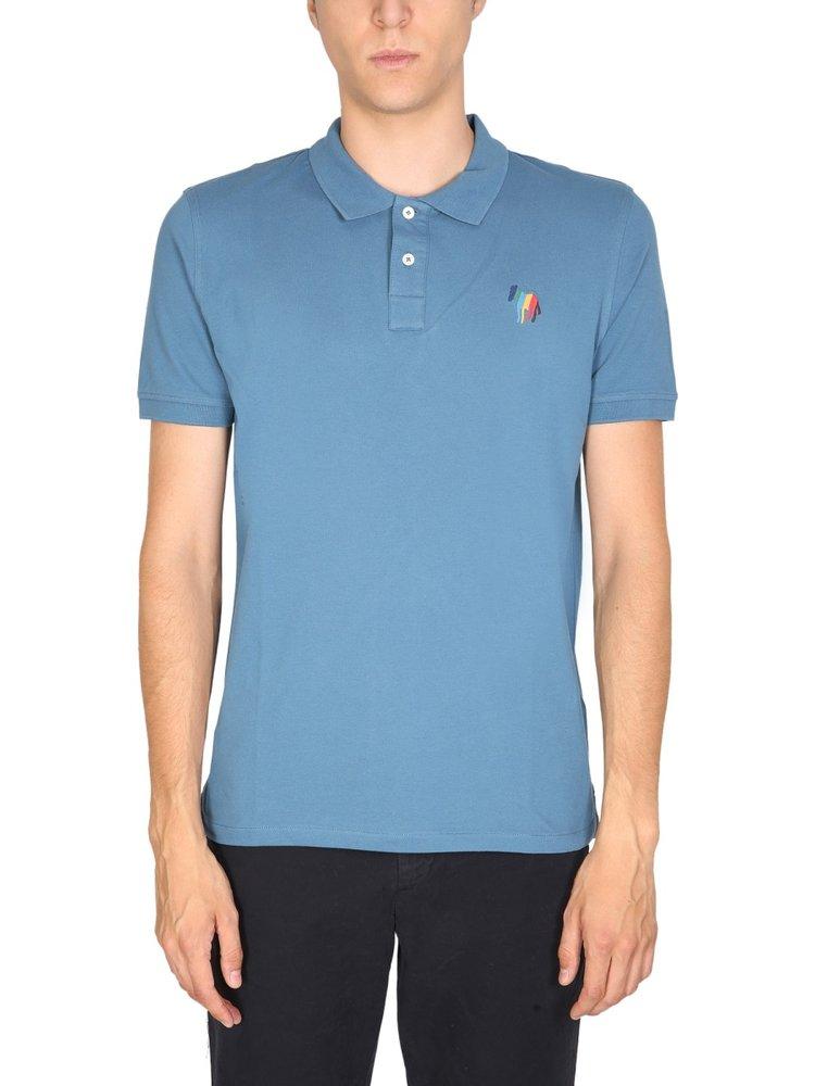 PS Paul Smith Zebra Embroidered Short-Sleeved Polo Shirt商品第1张图片规格展示