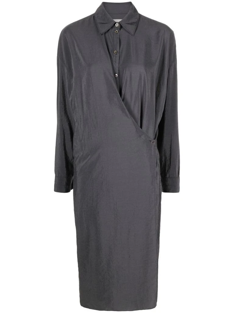 商品Lemaire|LEMAIRE - Silk Chemisier Dress,价格¥5477,第1张图片