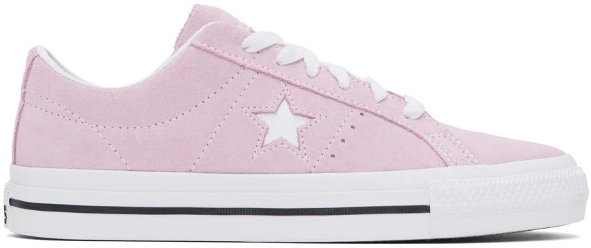 商品Converse|Purple One Star Pro Low Sneakers,价格¥597,第1张图片