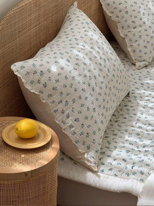 商品SHAREROOM|Sandy Flower Seersucker Inlet - 2 colors,价格¥1631,第4张图片详细描述