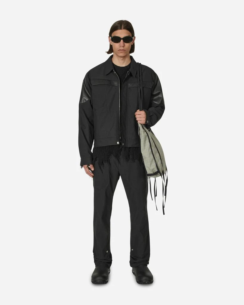 Kiko Kostadinov]McNamara Uniform Trousers Jet Black 价格¥4050 | 别