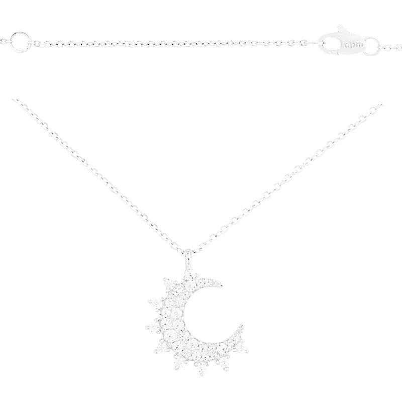 商品apm Monaco|APM MONACO 女士银色银质项链 AC5522OX,价格¥501,第1张图片