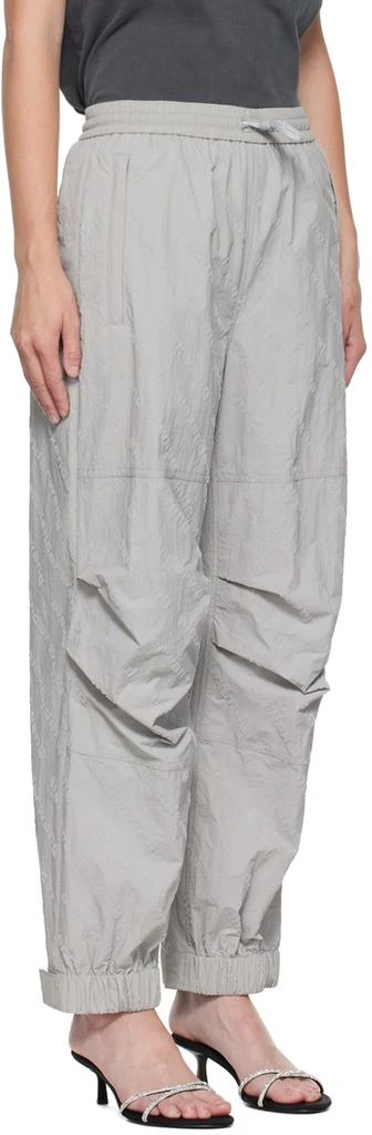 商品Alexander Wang|Gray Flocked Track Pants,价格¥1559,第2张图片详细描述