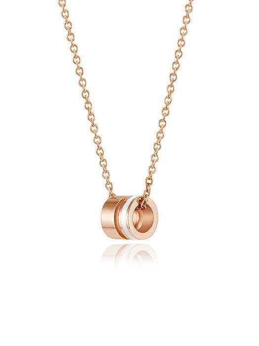 商品hyeres-lor|No IU Color 14K Necklace (PG)_ White,价格¥3667,第1张图片