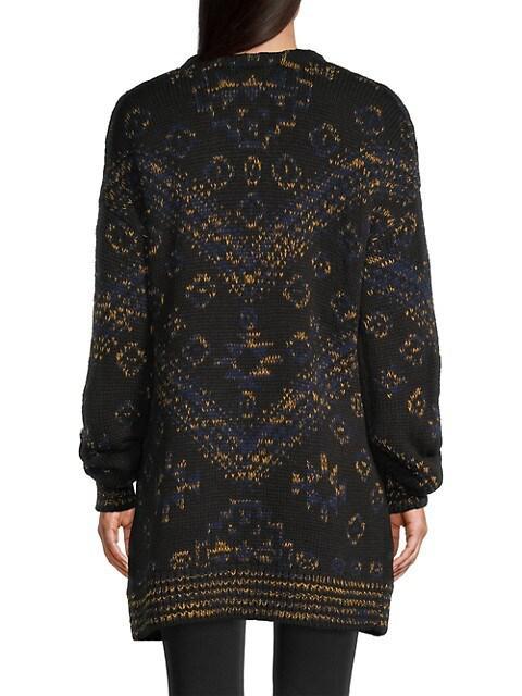 商品525 America|Oversized Jacquard Knit Cardigan,价格¥1302,第7张图片详细描述