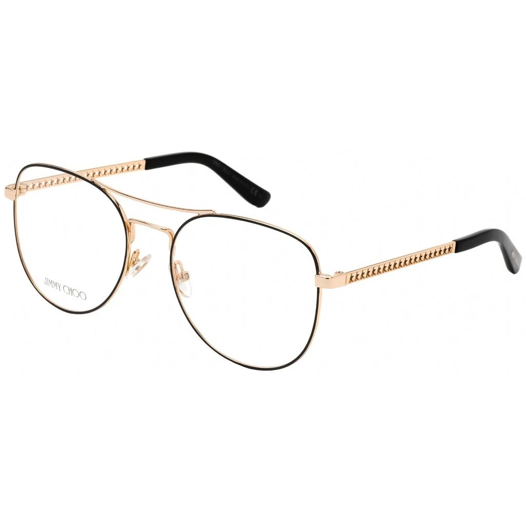 商品Jimmy Choo|Jimmy Choo Women's Eyeglasses - Clear Demo Lens Dark Ruthenium Gold | JC 200 0VUE 00,价格¥439,第1张图片