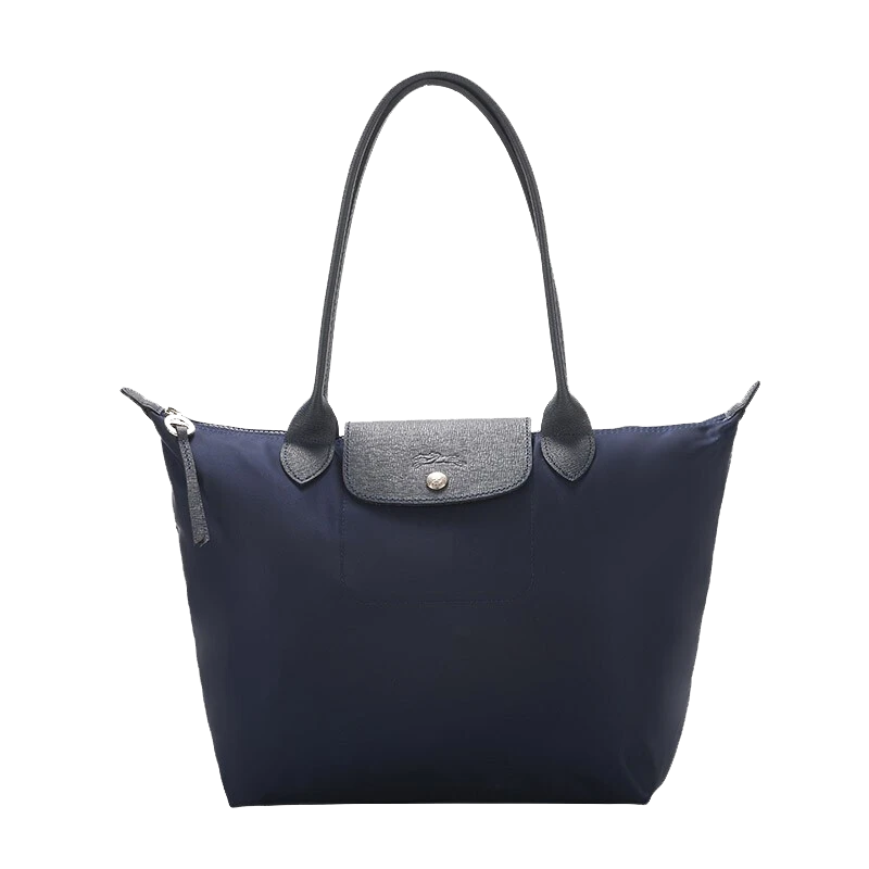 商品[国内直发] Longchamp|珑骧 LONGCHAMP 女士LE PLIAGE NéO系列小号长柄手提单肩包海军蓝色尼龙 L2605 598 006,价格¥1135,第1张图片