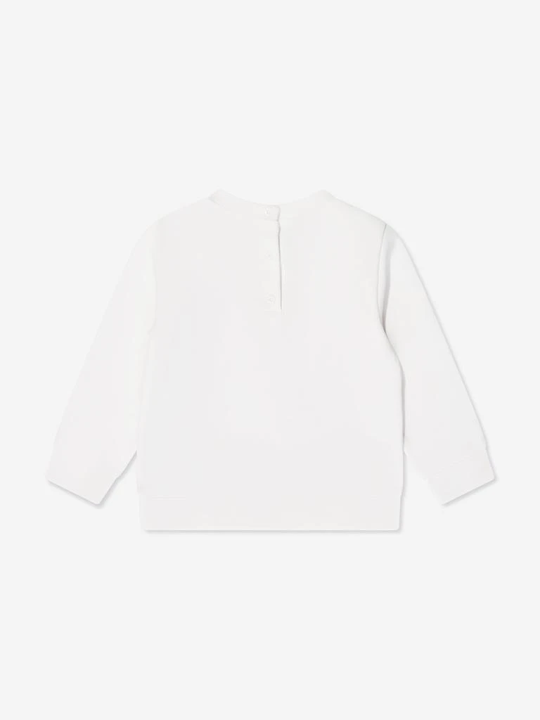 商品Fendi|Baby Logo Sweatshirt in White,价格¥1836,第2张图片详细描述