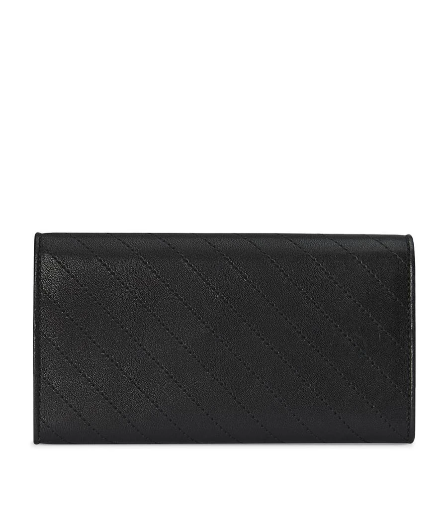 商品Gucci|Leather Blondie Continental Wallet,价格¥6266,第3张图片详细描述