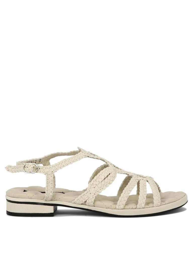 商品Pons Quintana|Diana Sandals White,价格¥1136,第1张图片
