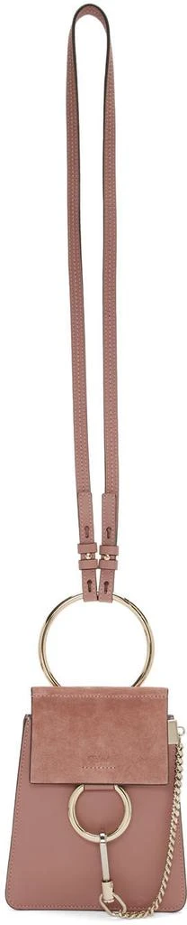商品Chloé|Pink Small Faye Bracelet Bag,价格¥4661,第1张图片