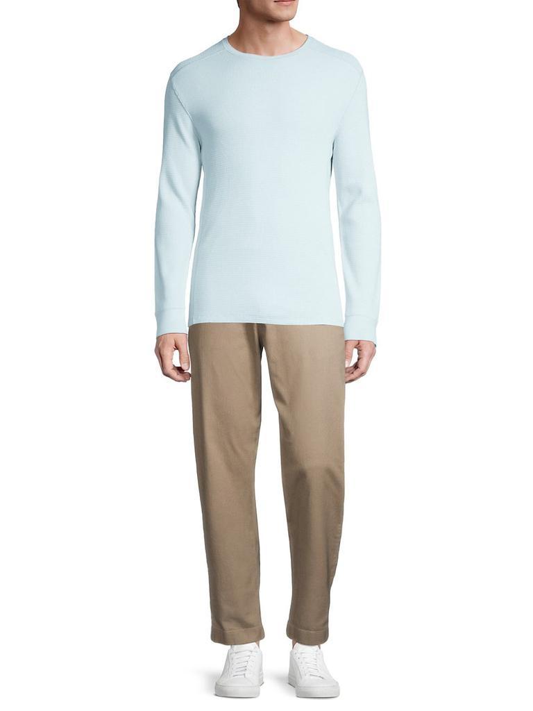 商品Vince|Thermal Crewneck Long-Sleeve T-Shirt,价格¥1182,第4张图片详细描述