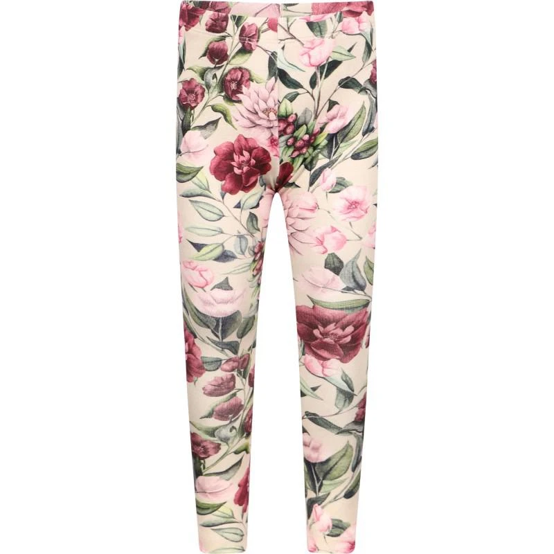 商品NAME IT®|Flowers all over leggings in cream,价格¥159,第1张图片