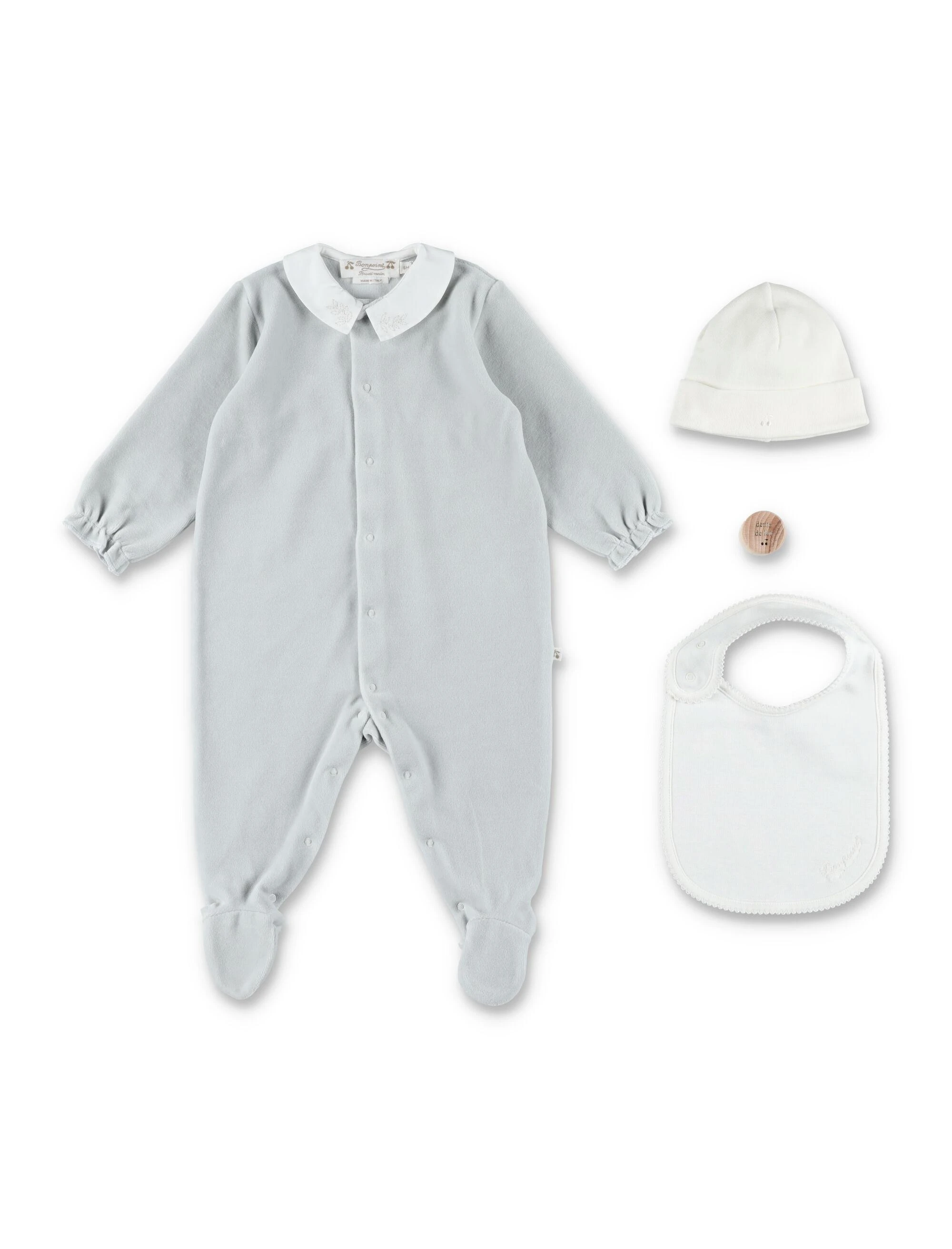 商品【商品预售7天发货】 Bonpoint|Bonpoint 男童套装 PEYKIKN0101014 白色,价格¥1388,第5张图片详细描述