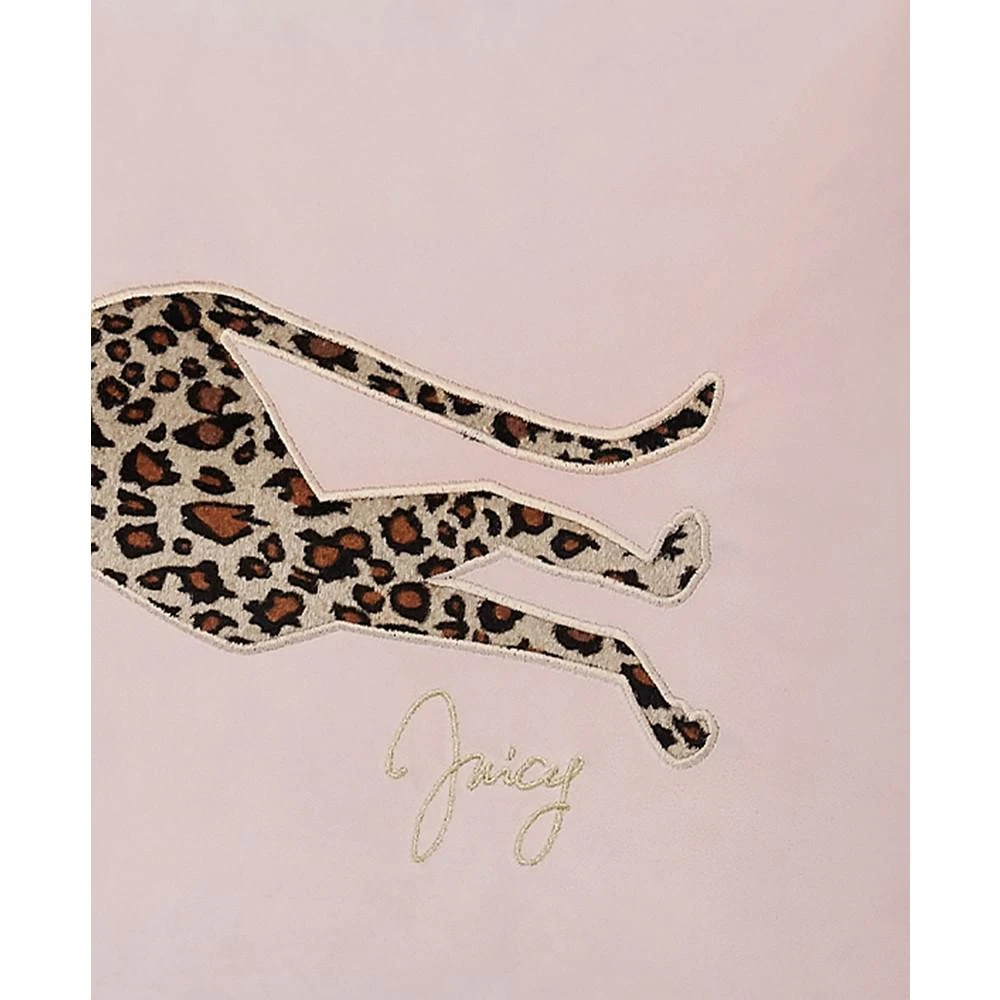 商品Juicy Couture|Velvet Cheetah Decorative Pillow, 14" x 24",价格¥189,第5张图片详细描述