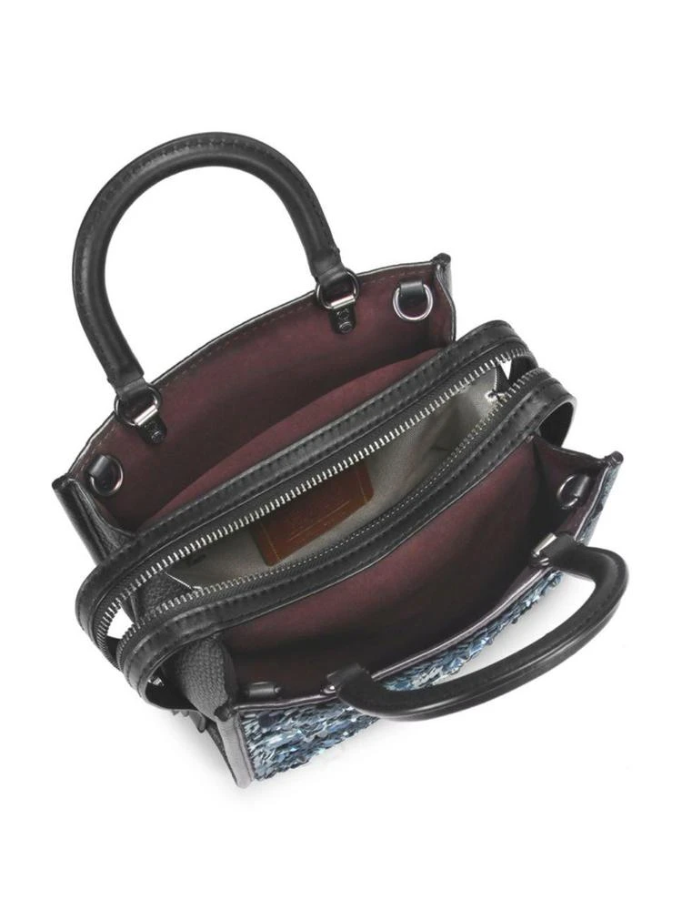商品Coach|Rogue Leather Floral Bag,价格¥4717,第2张图片详细描述