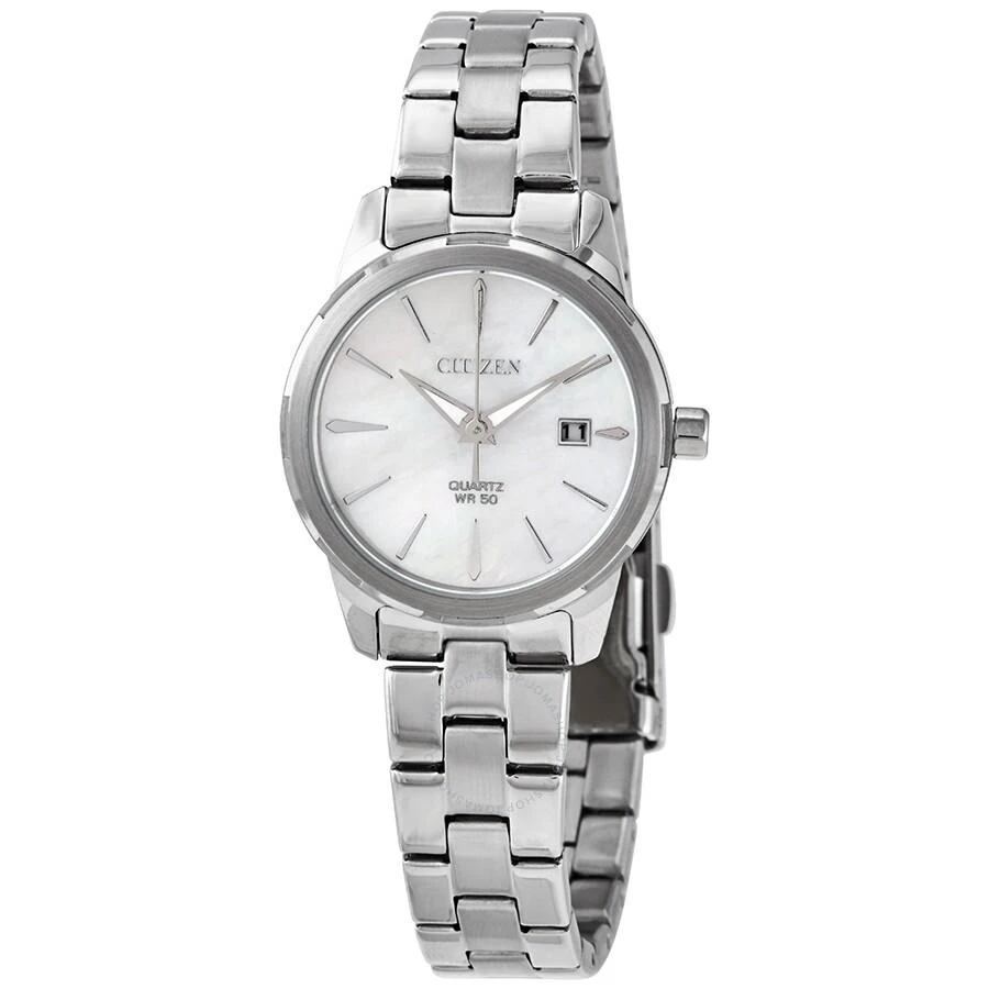 商品Citizen|Elegance Mother of Pearl Dial Ladies Watch EU6070-51D,价格¥553,第1张图片