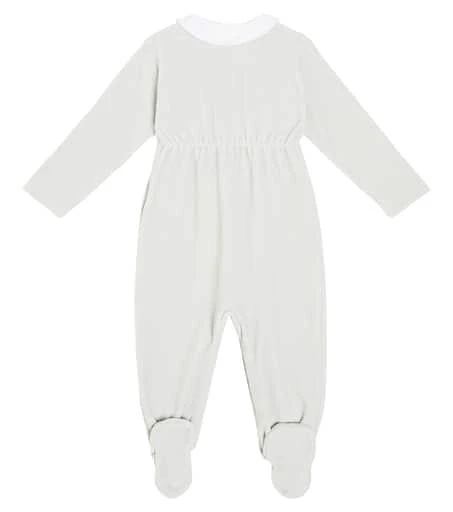 商品Bonpoint|Baby Tilouan cotton velvet onesie,价格¥1440,第2张图片详细描述
