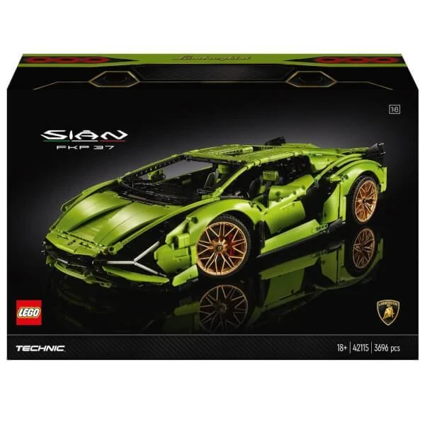 商品LEGO|LEGO Technic: Lamborghini Sián FKP 37 Car Model (42115),价格¥2380,第1张图片