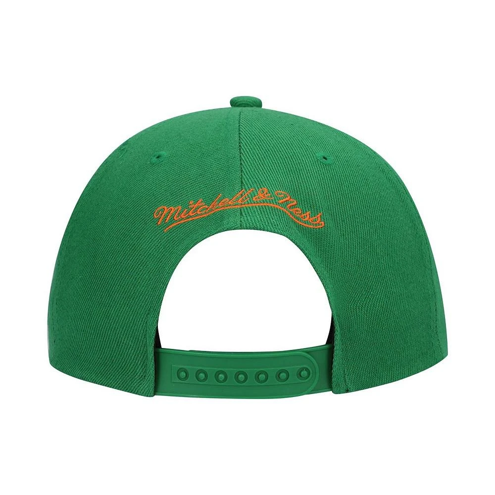 商品Mitchell & Ness|Men's Green Atlanta Hawks 25th Anniversary Like Mike Snapback Hat,价格¥186,第5张图片详细描述
