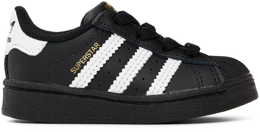 商品Adidas|Baby Black & White Superstar Sneakers,价格¥320,第1张图片