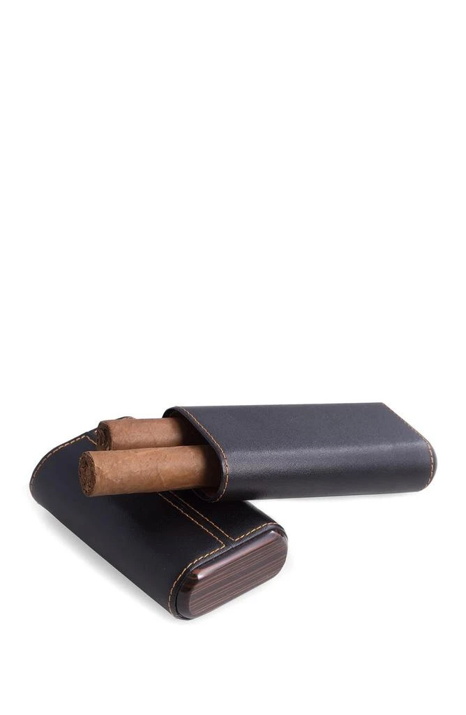 商品Bey-Berk|Black Cigar Case,价格¥420,第2张图片详细描述