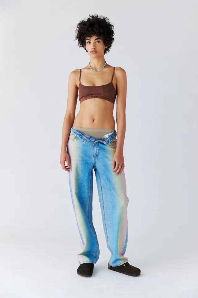 商品BDG|BDG High-Waisted Baggy Jean - Rainbow Ombre,价格¥189,第1张图片