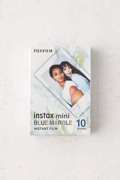 商品Fujifilm|Fujifilm INSTAX MINI Blue Marble Film,价格¥165,第1张图片