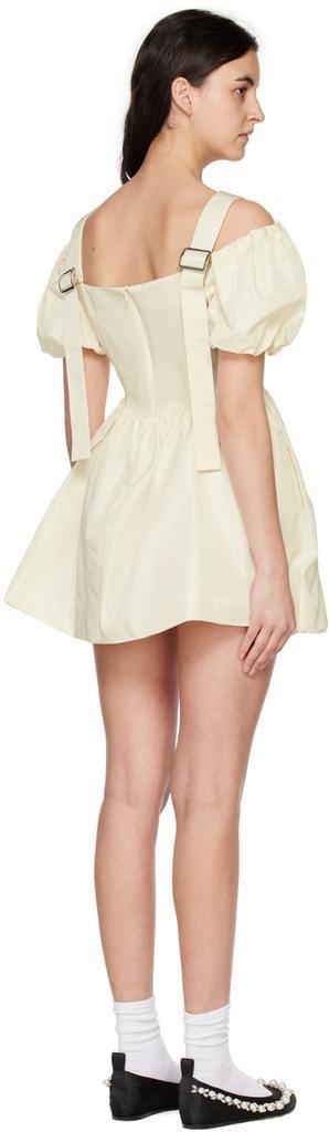 商品Simone Rocha|Off-White Slider Minidress,价格¥7486,第5张图片详细描述