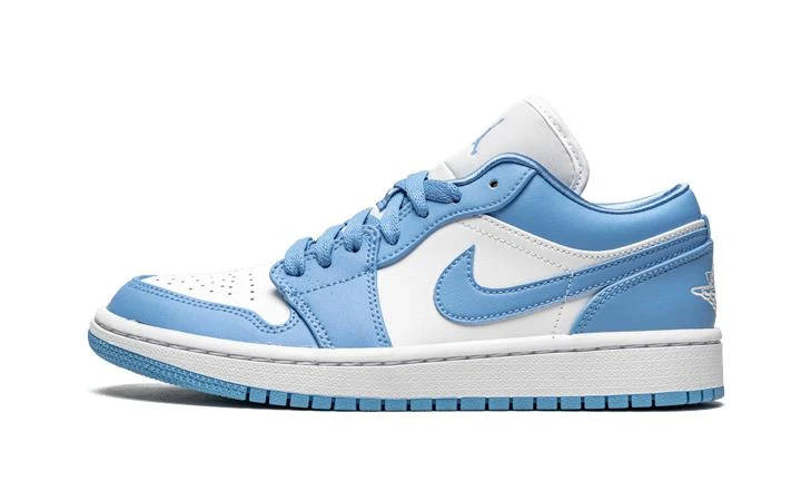 商品Jordan|Women's Air Jordan 1 Low "University Blue" 大学蓝 北卡蓝 AJ1,价格¥2503-¥5156,第3张图片详细描述