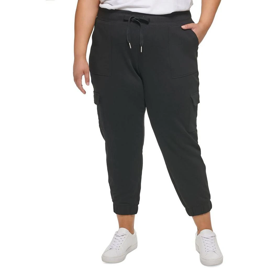 商品Calvin Klein|Calvin Klein Performance Womens Plus Cargo Sweatpants Jogger Pants,价格¥276,第1张图片