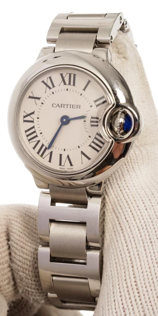 商品[二手商品] Cartier|Cartier Ballon Bleu Silver Dial Stainless Steel Ladies Watch,价格¥40075,第2张图片详细描述