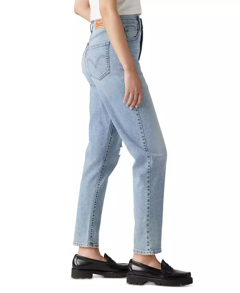 商品Levi's|High-Waist Casual Mom Jeans,价格¥535,第2张图片详细描述