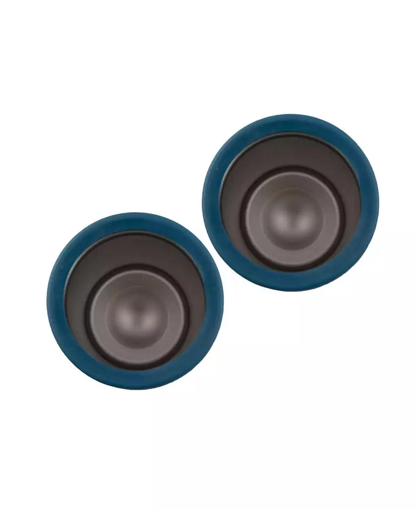 商品Cambridge Silversmiths|Insulated Sapphire Blue Geode Slim Can Coolers, 2 Pack,价格¥193,第3张图片详细描述