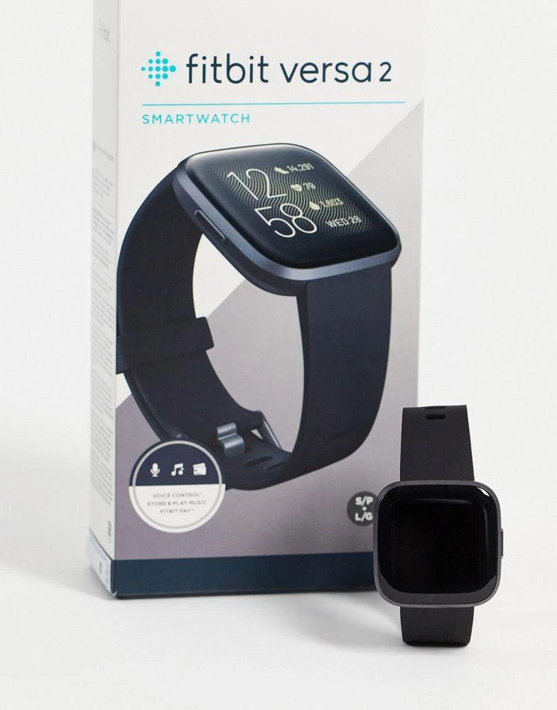 商品Fitbit|Fitbit Versa 2 smart watch in black,价格¥1369,第4张图片详细描述